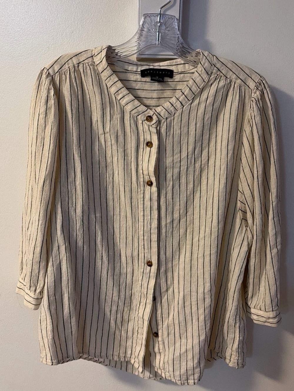 Sanctuary Stripe Button-Up Shirt